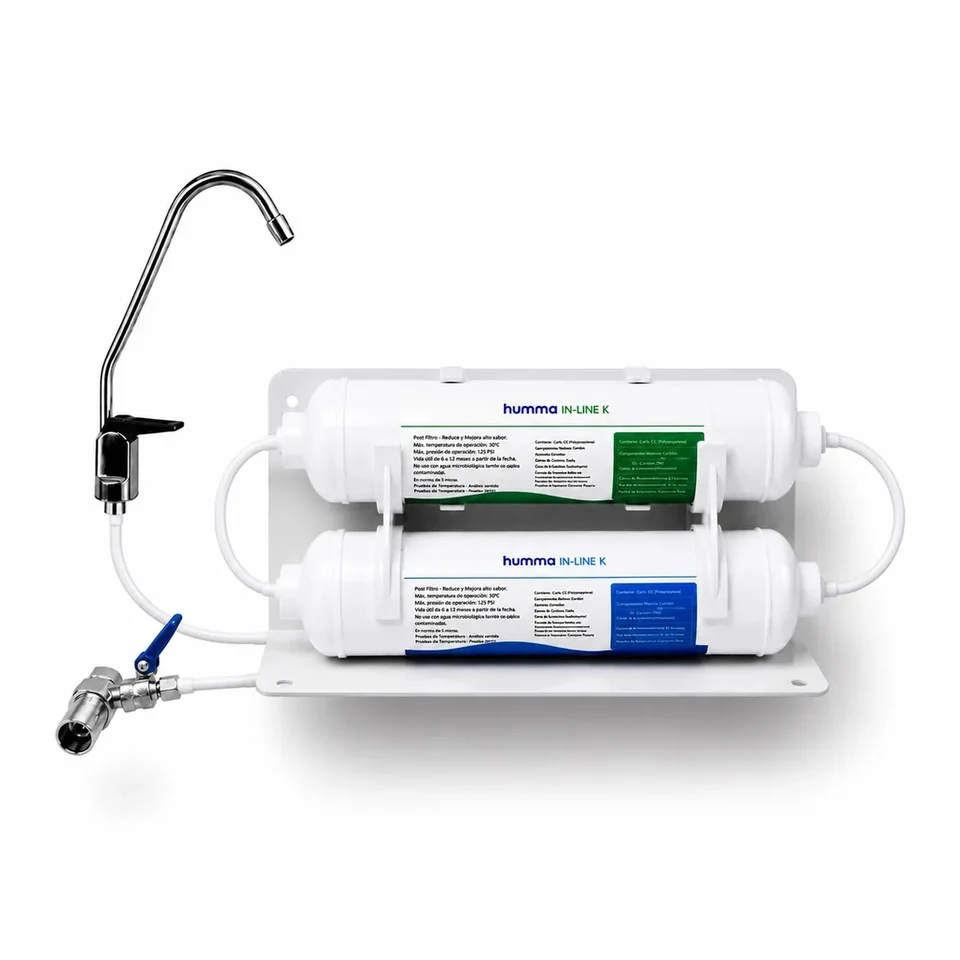 Purificador de agua Humma Inline SC bajo mesada