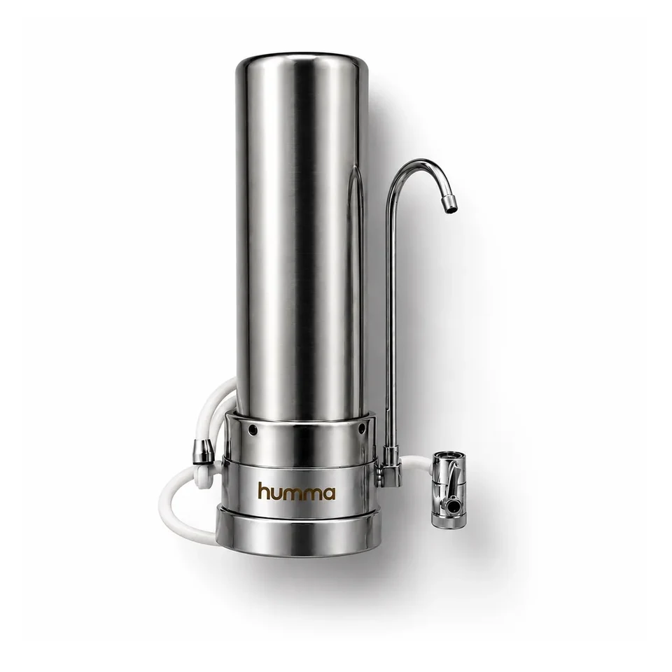 Purificador de agua Humma Steel de acero inoxidable